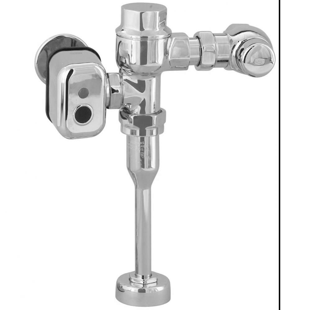 Metroflush® ZEMS Exposed Hardwired Sensor Piston Flush Valve with 0.5 gpf, Cast Wall Flange,