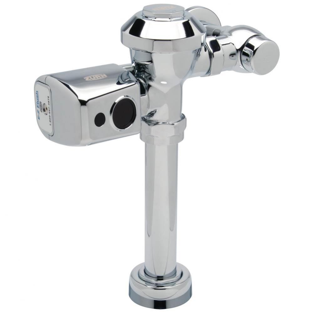 AquaFlush® Plus PL ZER Exposed Sensor Diaphragm Flush Valve with 1.28 gpf and Metal Cover in