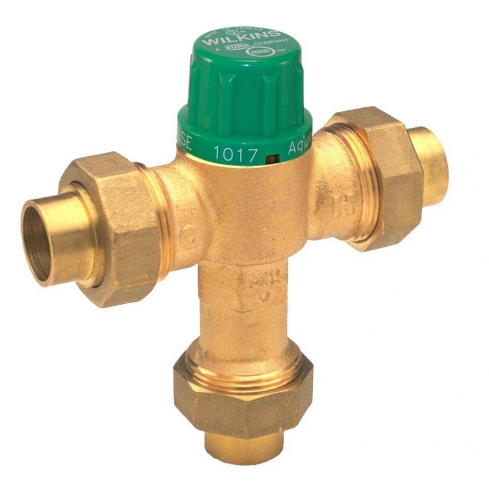 3/4'' ZW1017XLHTC Aqua-Gard® Tempering Mixing Valve