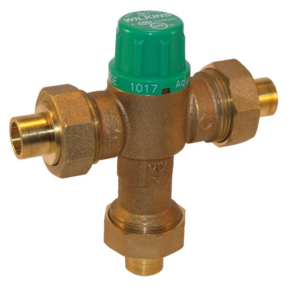 1/2'' ZW1017XL AquaGard® Thermostatic Mixing Valve