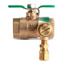 Zurn Industries 34-BVECXL-125CF - 3/4'' BVECXL-125CF Full Port Brass Ball Valve