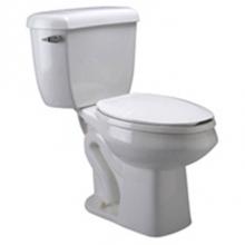 Zurn Industries Z5570 - 2-Piece Pressure-Assist, Siphon Jet Toilet, 1.6 gpf, Elongated, Standard Height, White Vitreous Ch