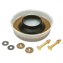 Zurn Industries Z5972-COMB - Wax Toilet Bowl Ring and Bolt Kit