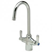 Zurn Industries Z826B1-XL-4F - DOUBLE LAB FAUCET (XL), ‘B’ SPOUT '4F'