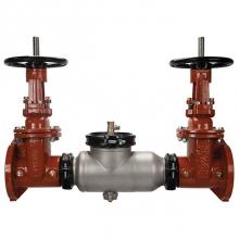 Zurn Industries 10-350ASTOSYST - 10'' 350AST Double Check Backflow Preventer with flanged end OSandY gate Vlvs and stainl