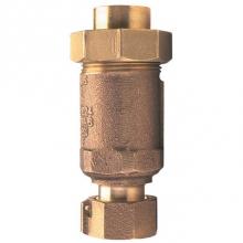 Zurn Industries 34MX34UF-700XL - 700XL Dual Check Valve with 3/4'' male inlet x 3/4'' union female outlet