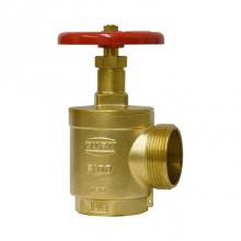 Zurn Industries 212-F100 - 2-1/2'' FNPT x NH Fire Hose Valve, Angle body, Brass