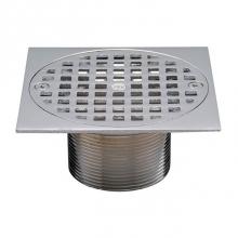 Zurn Industries JP2254-CS4-TOP - 4'' Square Chrome Plated Brass Top for the FD2254 Floor Drain