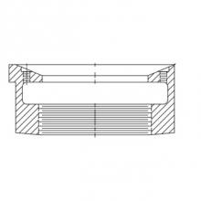 Zurn Industries P180-3IP-USA - Cast Iron 3IP x 2'' Long Body P.N. 212320021-USA