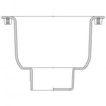 Zurn Industries P1900-3NL - Z1900 12x12x6 Deep 3NL Floor Sink P.N. 531350201