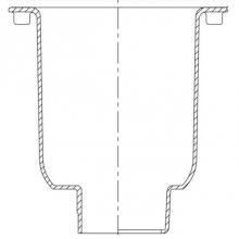 Zurn Industries P1902-2NH - Z1902 12x12x10 Deep 2NH Floor Sink P.N. 381310071