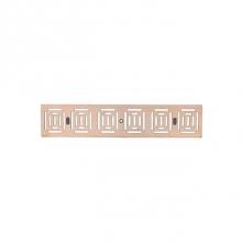 Zurn Industries P4-BZ - 4'' Bronze Bronze Decorative Grate