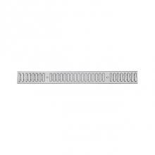 Zurn Industries P4-FS - 4'' x 40'' Stainless Steel Slotted Non-Reinforced Grate - P.N. 622940015
