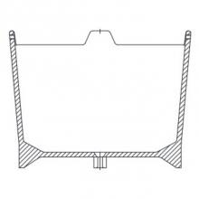 Zurn Industries P512-Y - Aluminum Bucket P.N. 041010010