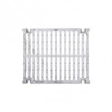 Zurn Industries P874-12-GDF - 12'' Galvanized Ductile Iron Galvanized Slotted Grate