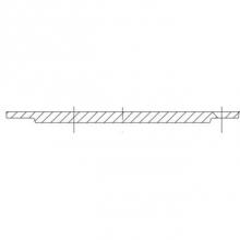 Zurn Industries PB1400-RD-2 - ZB1400 Round Top Assembly w/ PB Frame, PB Scor Cover and CI Head P.N. 574759913