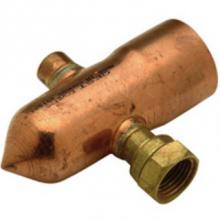 Zurn Industries QHCEP8 - 2'' Copper Endpiece with 1/8''  and 1/2''  FNPT Connections