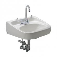 Zurn Industries Z.L5.M - MANUAL FAUCET LAVATORY SYSTEM