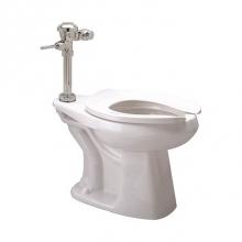 Zurn Industries Z.WC3.M - MNUL FLR MNT SYSTM- Z5655-BWL ELNGTED, VITREOUS WATER CLST W/ MNUL 1.1 GPF Z6000