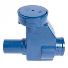 Zurn Industries Z1088-4NH - Z1088 Cast Iron Gate Type Backwater Valve with 4'' No-Hub Inlet and Outlet