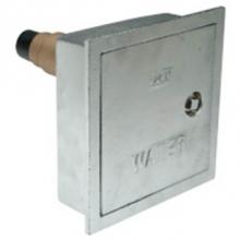 Zurn Industries Z1330XL-3/4-NB - Z1330XL Nickel Bronze Encased  Mild Climate Lead-Free Wall Hydrant with 3/4'' Hose Conne