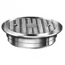 Zurn Industries Z1745-4IC - Stainless Steel Floor Cleanout w/ O-Ring Seal