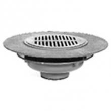 Zurn Industries Z532-3NH-USA - 12'' Dia Wide Flange Heavy Duty Floor Drain-100-USA