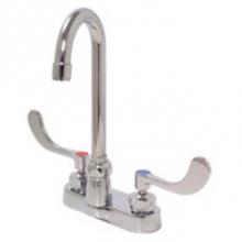 Zurn Industries Z812A4-XL-27F - FAUCET (-XL), 4'' CENTERSET, ''A'' SPOUT, -4 HANDLE (LEAD FREE) 27F