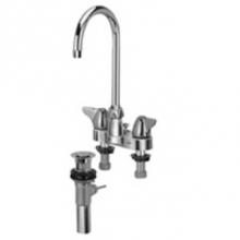 Zurn Industries Z812B3-XL-P - -XL CENTERSET 5 3/8''GOOSENECK,-3 HANDLES LEAD FREE