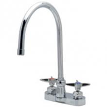 Zurn Industries Z812C2-XL - AquaSpec® centerset 8'' gooseneck faucet with cross handles