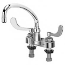 Zurn Industries Z812J4-XL-WM - -XL WALL-MNTD. CC W/9-1/2'' TUBULARSPOUT & 4'' WRIST BLADES