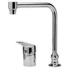 Zurn Industries Z824S0-XL-HS-4M - FAUCET (XL), SINGLE CONTROL WITH REMOTE BODY, ''S'' SPOUT ''HS'