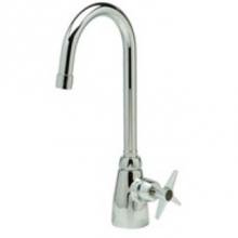 Zurn Industries Z825B2-XL - AquaSpec® single-control lab faucet with 5-3/8'' gooseneck and cross handle