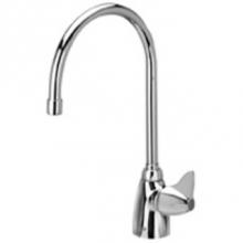 Zurn Industries Z825C3-XL - FAUCET (XL), SINGLE LAB, 8'' GOOSENECK W/2'' DOME HANDLES