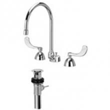 Zurn Industries Z831C4-XL-P - -XL FAUCET, WIDESPREAD FLEX HOSE, 'C', '4' 'P' LEAD FREE 'P&apo