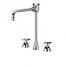 Zurn Industries Z831U2-XL - FAUCET (XL), WIDESPREAD FLEX HOSE, 'U', -2 HDL