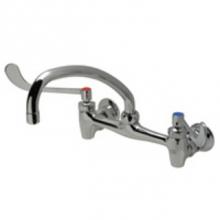 Zurn Industries Z843J6-XL - AquaSpec® wall-mount sink faucet with 9-1/2'' tubular spout and 6'' wrist