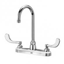 Zurn Industries Z871B4-XL-2F - -XL FAUCET, 8'' KITCHEN 5 3/8'' GOOSENECK, WRIST BLADE HANDLES ''2F&