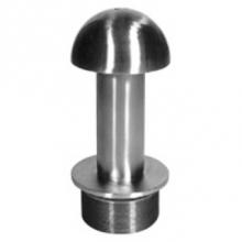 Zurn Industries ZN400-2P-PS - Overflow Strainer w/ Polished Nickel Dome Top w/ Perforated Standpipe