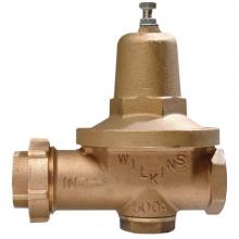Zurn Industries 114-500XLG - 1-1/4'' Water Pressure Reducing Valve, tapped and plugged with gauge