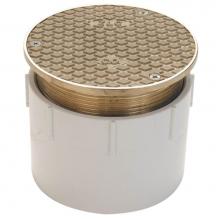 Zurn Industries CO2450-PV3 - CO2450 3'' PVC Adjustable Floor Cleanout P.N. 630630019