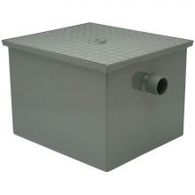 Zurn Industries GT2700-15-2NH - GT2700 2'' No-Hub Grease Trap with Flow Control, 15 GPM