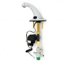 Zurn Industries Z6915-XL-CWB-F-TMV-1 - AquaSense® Centerset Sensor Faucet -0.5 gpm Spray, Connection Wire, Thermostatic Mixing Valve