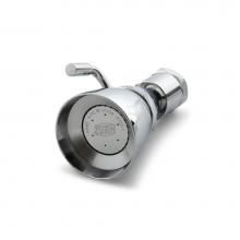 Zurn Industries Z7000-S6-1.5 - Temp-Gard® Small Brass Shower Head and Ball Joint Connector with Volume Control and Water-Sav