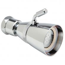 Zurn Industries Z7000-S6 - Temp-Gard® Small Brass Shower Head and Ball Joint Connector with Volume Control and Standard