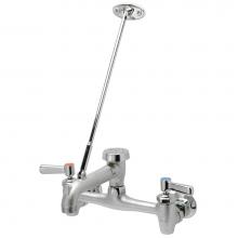 Zurn Industries Z843M1-CS-RC - AquaSpec® Wall-Mount Service Sink Faucet -Vacuum-Breaker, Pail Hook, Wall Brace, Check Stop,