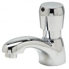 Zurn Industries Z86100-XL - AquaSpec® Single-Hole Metering Faucet, Deck Mount with 1.0 gpm Spray Outlet, 3 3/4'&apos