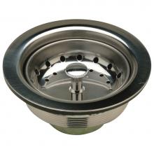 Zurn Industries ZP100-SS - Value-Line Stick-Type Stainless Steel Basket Strainer with Neoprene Stopper for 1 1/2''