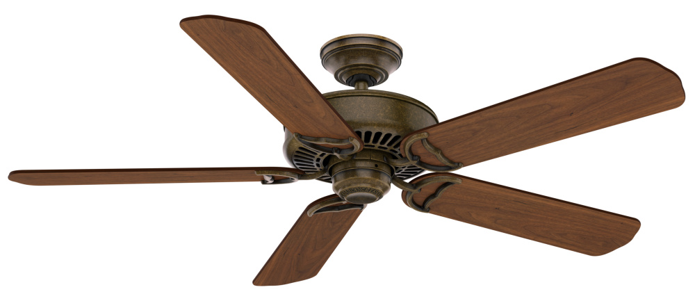 Casablanca 54 inch Panama Aged Bronze Ceiling Fan and Wall Control