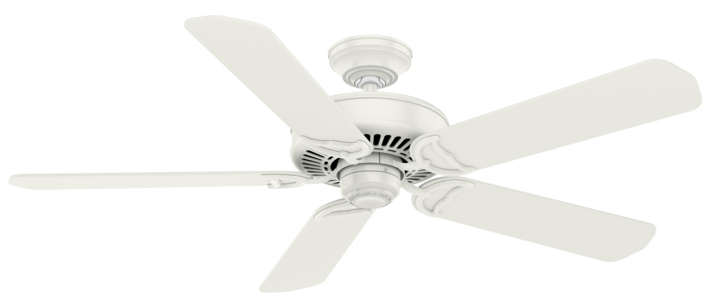 Casablanca 54 inch Panama Fresh White Ceiling Fan and Wall Control